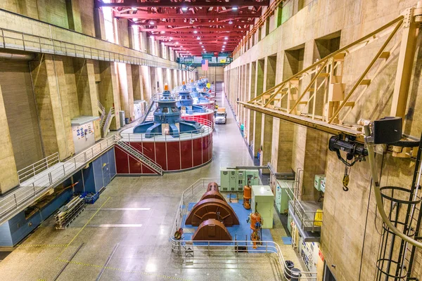 Hoover dam elektriciteitscentrale — Stockfoto