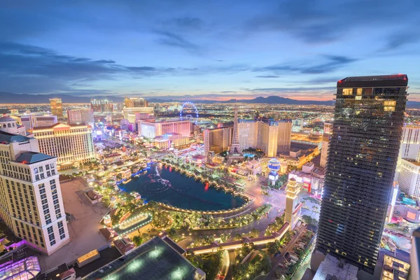 Las Vegas, Nevada, Stati Uniti Skyline — Foto Stock