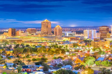 Albuquerque, New Mexico, Amerika Birleşik Devletleri Şehir Manzarası