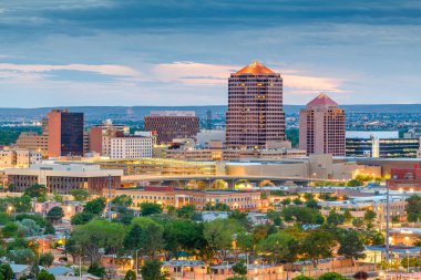 Albuquerque, New Mexico, Amerika Birleşik Devletleri Şehir Manzarası