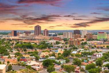 Albuquerque, New Mexico, Amerika Birleşik Devletleri Şehir Manzarası