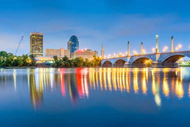 Springfield, Massachusetts, ABD şehir manzarası