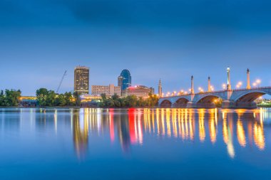 Springfield, Massachusetts, ABD şehir manzarası