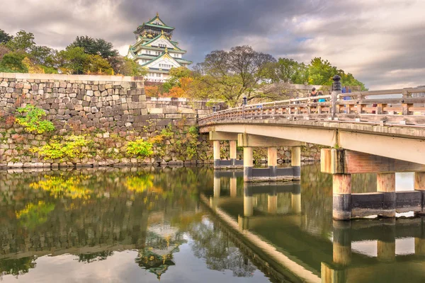 Osaka, Japón en el Castillo de Osaka —  Fotos de Stock