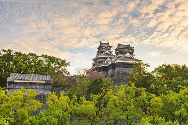 Kumamoto, Japão no Castelo de Kumamoto — Fotografia de Stock