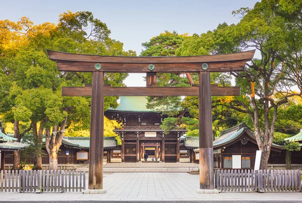 Tokyo, Japonya 'daki Meiji Tapınağı. — Stok fotoğraf