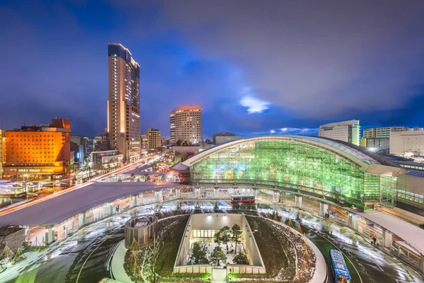 Panoramę miasta Kanazawa, Japonia — Zdjęcie stockowe