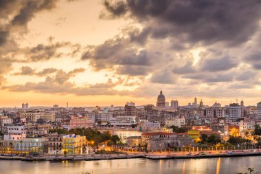 Havana, Küba'da şehir manzarası