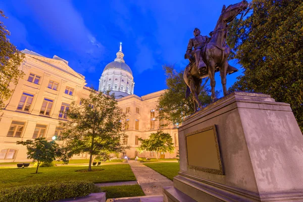 Georgia state capitol w Atlancie, georgia, Stany Zjednoczone Ameryki. — Zdjęcie stockowe