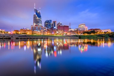 Nashville, Tennessee, ABD silüeti 