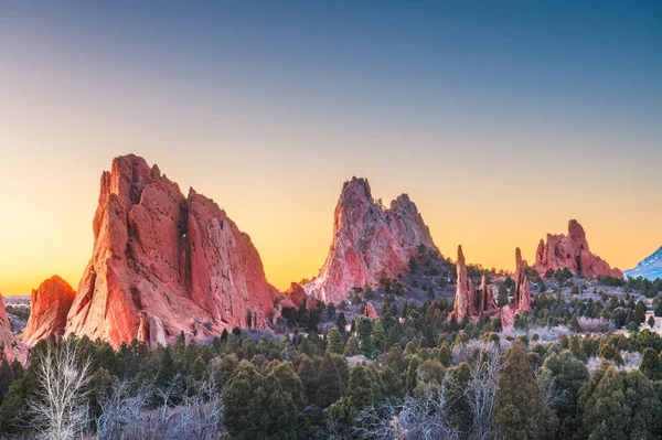 Jardim dos Deuses, Colorado Springs, Colorado — Fotografia de Stock