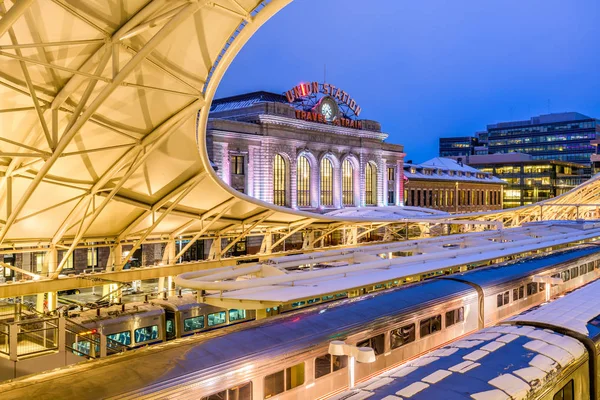 Union Station, Denver, Colorado, EE.UU. — Foto de Stock