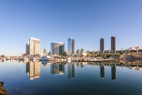 San Diego，加州，美国城市景观 — 图库照片