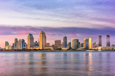San Diego, Kaliforniya, ABD cityscape