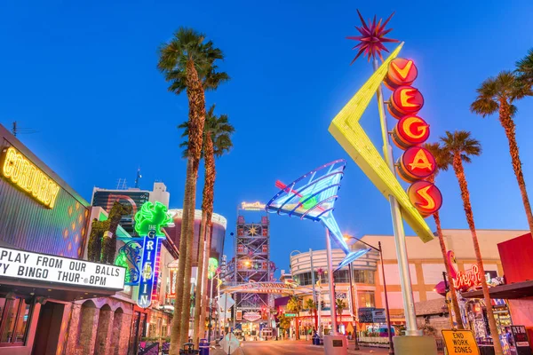 Fremont Street, Las Vegas, Nevada — Foto de Stock