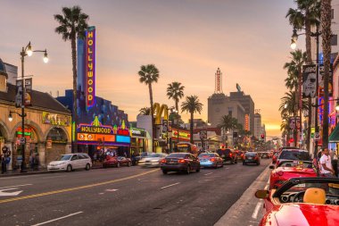 Hollywood, California, USA clipart