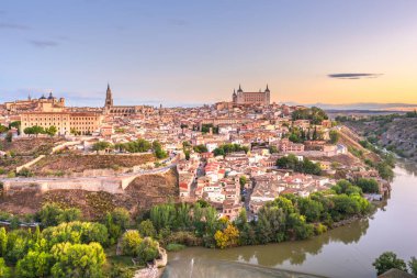 Toledo, İspanya eski şehir 