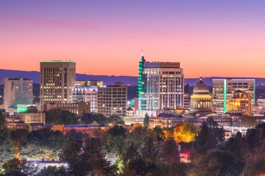 Boise, Idaho, Usa Şehir Merkezi