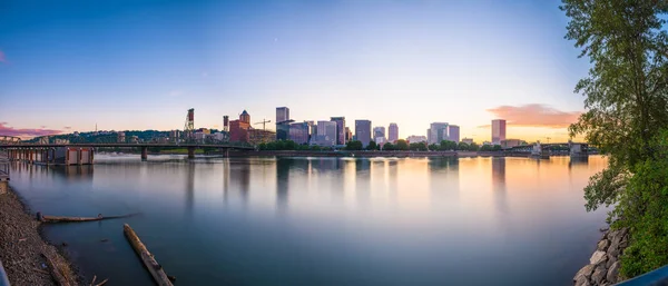 Portland, Oregon, USA, za soumraku — Stock fotografie