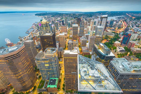 Seattle, Washington, USA downtown skyline — Stock Photo, Image