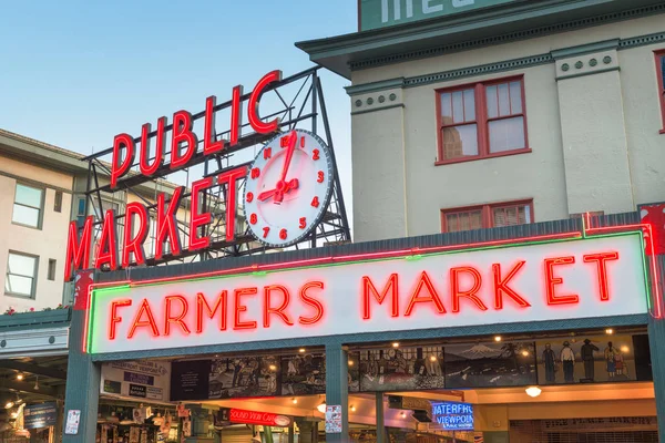 Pike Place Market, Seattle, Washington — Stockfoto