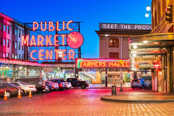 Pike Place Market, Seattle, Washington — Stockfoto