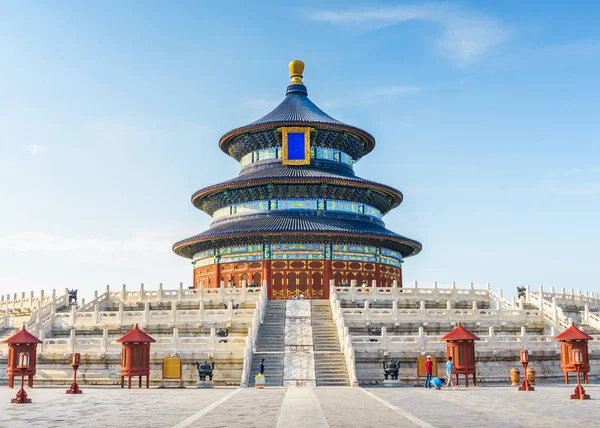 Πεκίνο, Κίνα κατά τον ιστορικό ναό του ουρανού. — Φωτογραφία Αρχείου