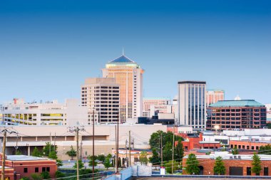 Montgomery, Alabama, Usa şehir merkezi silueti 