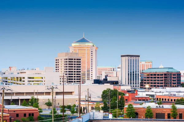 Montgomery, Alabama, Estados Unidos skyline céntrico — Foto de Stock