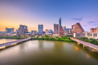 Austin, Texas, ABD Skyline