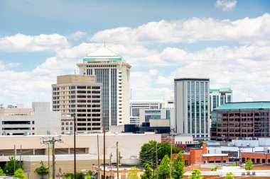 Montgomery, Alabama, Usa şehir merkezi silueti 