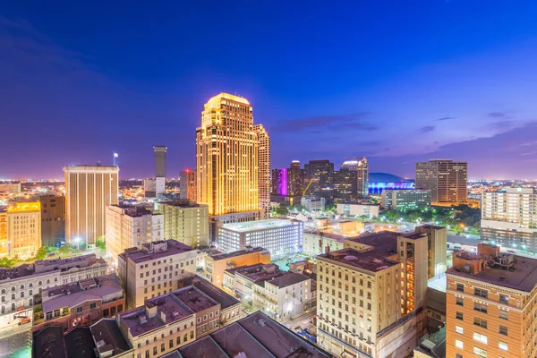 New Orleans, Louisiana, Stati Uniti d'America centro CBD skyline — Foto Stock