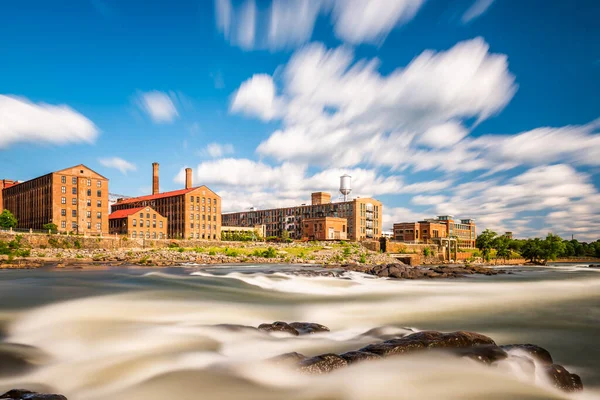 Kolumbus Georgien Usa Skyline Der Innenstadt Fluss — Stockfoto