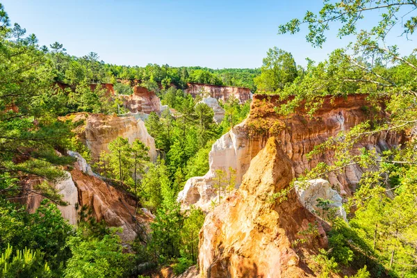 Providence Canyon Lumpkin Georgia Estados Unidos —  Fotos de Stock