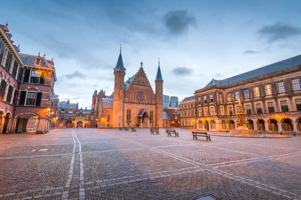Hague Нидерланды Риферале Утреннее Время — стоковое фото