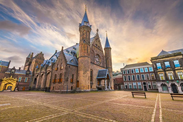 Den Haag Nederland Morgens Ridderzaal — Stockfoto