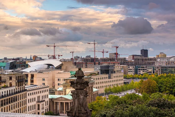 Berlin Germany Cityscape Dusk — Stock Photo, Image