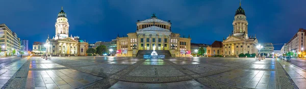 Plaza Histórica Gendarmenmarkt Berlín Alemania Amanecer —  Fotos de Stock