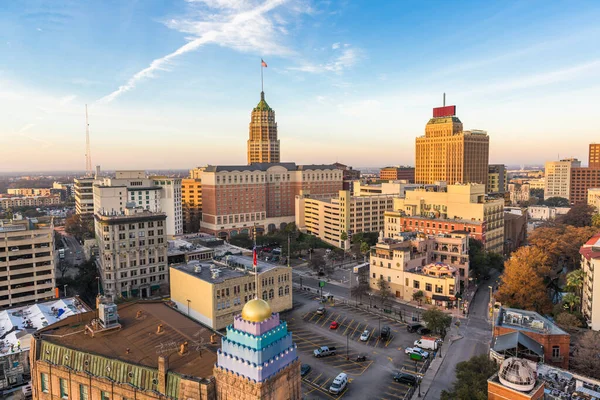San Antonio Texas Usa Downtown City Skyline Morning — Stock Photo, Image