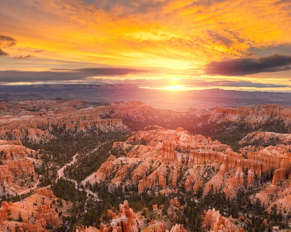 Bryce Canyon National Park Utah Usa Світанку — стокове фото