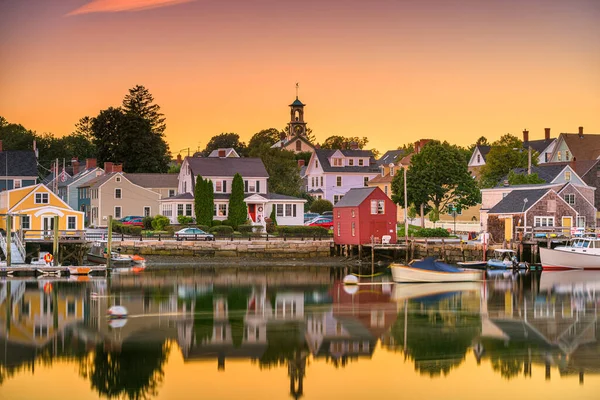 Portsmouth New Hampshire Eua Cidade Entardecer — Fotografia de Stock