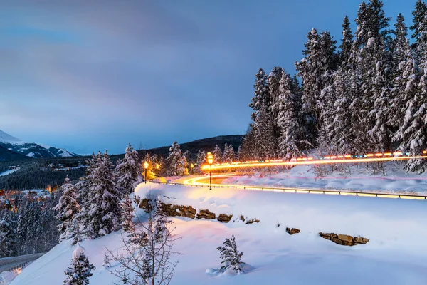 Брекенридж Колорадо Сша Зимой Рассвете — стоковое фото