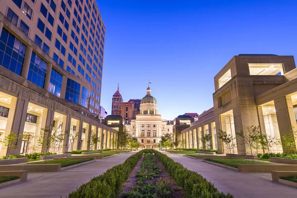 Indiana State Capitol Building Індіанаполісі Штат Індіана Сша — стокове фото