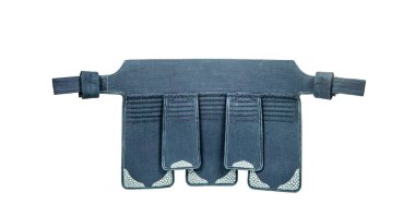 Japonca eğitimi yakın çekim geri görüntülemek Kendo eskrim için 'Dara' kalça için koruma zırh