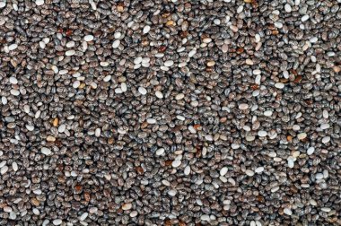 Chia tohum arka plan yakın çekim