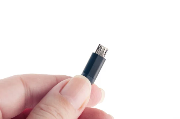 촬영에서에서 Usb 케이블 — 스톡 사진