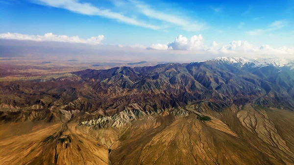 República de Afganistán, las montañas Hindu Kush y la llanura — Foto de Stock