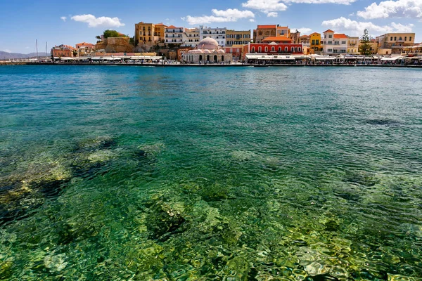 Old harbour, Chania, Crete, Greece — Stock Photo, Image