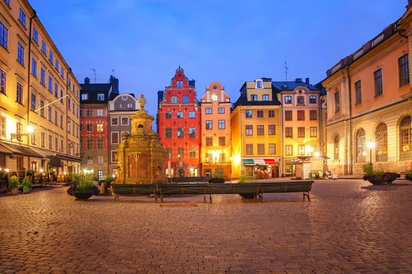 Stortorget square in Stockholm, Sweden — 스톡 사진