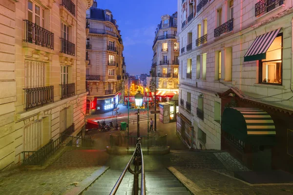 Стайркейс Монмартр, Париж, Франция — стоковое фото
